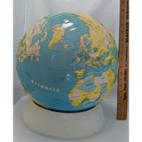 16 Inch Nystrom Readiness Table Globe 1995 40 Cm World Map Educational Stand 33-47
