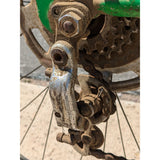 Schwinn Varsity Green Mens Bike Steel Frame Vintage Bicycle Needs Restoration