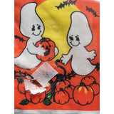 Halloween Orange Pumpkin Bat Ghost Artfaire Beverage Napkins 16 3-ply Vintage
