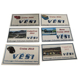 Volkswagen VW Event Cruise VESI Fridge Magnet 6pc Southeast Idaho 2009-2013