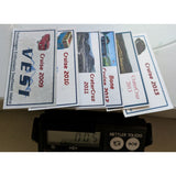 Volkswagen VW Event Cruise VESI Fridge Magnet 6pc Southeast Idaho 2009-2013