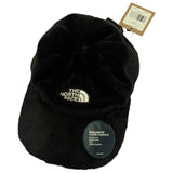 New Holiday Osito Black TNF Hat Cap One Size The North Face Shallow Fit Fleece Strapback Polyester Rare