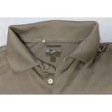 2XL Adidas ClimaCool Mens Short Sleeve Polo Shirt Tan Polyester XXL Golf Casual Activewear