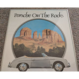 17x22 Porsche 356 West Coast Holiday XIII Sedona 1989 Framed Poster Speedster AZ On the Rocks
