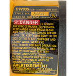 DeWalt DW935 5-3/8" 14.4V Cordless Trim Saw TOOL ONLY