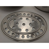 Magnalite 8 Quart GHC Aluminum Oval Roaster Trivet Lid 16.5x10x4.5 USA Cookware