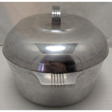 Magnalite 8 Quart GHC Aluminum Oval Roaster Trivet Lid 16.5x10x4.5 USA Cookware