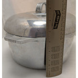 Magnalite 8 Quart GHC Aluminum Oval Roaster Trivet Lid 16.5x10x4.5 USA Cookware