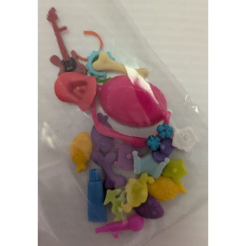 Assorted Colorful Miniature Toy Charms & Accessories Set