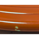 14" 1930s Fiesta Red Orange Round Chop Serving Plate Homer Laughlin Dinnerware Ceramic Platter