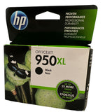 4 HP 950XL Black Noir High Yield Ink Cartridge CN045AN SEALED EXP AUG 2017 2016