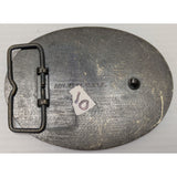 Terex Construction Machinery Belt Buckle Brass Finish Heavy Equipment Vintage Truck Dump Bulldozer