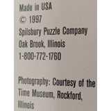 New 1997 12.5 X 43 Spilsbury Antique Gilded Banjo Clock 650-Piece Jigsaw Puzzle 3105 NIB