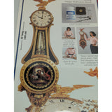 New 1997 12.5 X 43 Spilsbury Antique Gilded Banjo Clock 650-Piece Jigsaw Puzzle 3105 NIB
