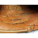 14 " MFR 1401 Franchise Mizuno Professional Baseball Glove Mitt Leather RHT Outfielder