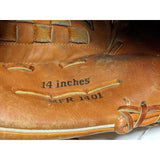 14 " MFR 1401 Franchise Mizuno Professional Baseball Glove Mitt Leather RHT Outfielder
