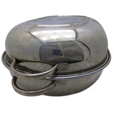 12 QT Revere Ware Double Roaster Stainless Steel Pot Pan 17.5X12X 7 2504 /84 1801 Turkey