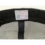 100% Cotton Dodge Ram Hat Distressed Trucker Cap Men Gray Black Mesh Buckle Back Adjustable