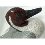 18" Signed ROBERT ELMORE Hand Carved DUCK DECOY Morgantown NC