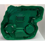 19" 1994 Fisher-Price 7110 Castle w/Cannon Only Great Adventures Medieval Stone Gray/Green Plastic