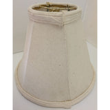 7" Tall Small Beige Fabric Lamp Shade Classic Home Decor Accessory