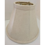 7" Tall Small Beige Fabric Lamp Shade Classic Home Decor Accessory