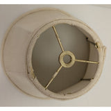 7" Tall Small Beige Fabric Lamp Shade Classic Home Decor Accessory