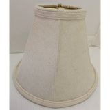 7" Tall Small Beige Fabric Lamp Shade Classic Home Decor Accessory