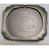 AS-IS Runs 1944 Gruen Veri-Thin 17J 435 Swiss Mens Tank Watch 10KGF Gold Filled