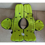 14"-15" Large Schutt Youth 32-34" Ds Y Flex 3.0 Gray Green Football Shoulder Pads DSflex