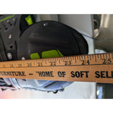 14"-15" Large Schutt Youth 32-34" Ds Y Flex 3.0 Gray Green Football Shoulder Pads DSflex