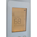 AC w/Remote 8000 BTU 350 SqFt MAW08V1QWT Window Air Conditioner U-Shaped Design Energy Efficient Quiet Operation
