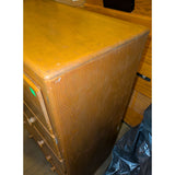 42Tx30Wx17D 5-Drawer Wood Dresser Pine ? Bedroom Storage Office Vintage Wooden