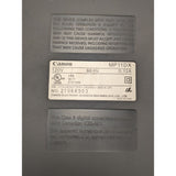 Working Canon MP11DX 12-Digit 2-Color Printing Calculator W/ Clock Calendar Silver Gray