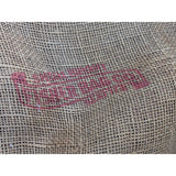 Scotty Potatoes Vintage Burlap Sack 100 LBS Madras OR Oregon Black Terrier Dog Rustic Farmhouse