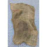 Scotty Potatoes Vintage Burlap Sack 100 LBS Madras OR Oregon Black Terrier Dog Rustic Farmhouse