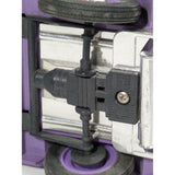 9" 1966 1/19 Scale Solido VW Combi Peace & Love Flower Powered Van Diecast Purple Volkswagen Van Bus