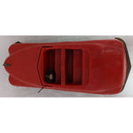 12" Packard Convertible Conway Skokie Red Wind Up Battery Lights Toy Car Vintage