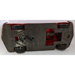 12" Packard Convertible Conway Skokie Red Wind Up Battery Lights Toy Car Vintage