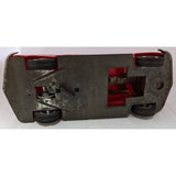 12" Packard Convertible Conway Skokie Red Wind Up Battery Lights Toy Car Vintage