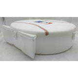 AS-IS Skilcraft Cards Storage Case Baseball Shaped Major League 4300-0332 Box