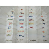 AS-IS Skilcraft Cards Storage Case Baseball Shaped Major League 4300-0332 Box