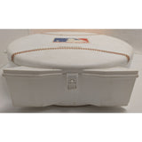 AS-IS Skilcraft Cards Storage Case Baseball Shaped Major League 4300-0332 Box