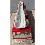 AS-IS Vintage Tonka 5 Red Fire Ladder Truck Large Toy (Missing Water Cannon)