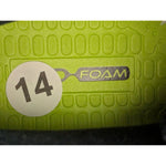 14 Men's Under Armour Yellow Navy Football Cleats 1276701-100 Team Spine Nitro Mid Shoe UA