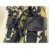 14 Men's Under Armour Yellow Navy Football Cleats 1276701-100 Team Spine Nitro Mid Shoe UA