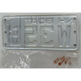 W356 New Hampshire Boat License Plate 356 Porsche