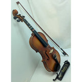 1/2 Size Musima Hungary Violin C. Meisel Faux Flame Model 6106 Carpathian Spruce/Maple