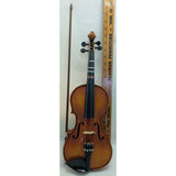 1/2 Size Musima Hungary Violin C. Meisel Faux Flame Model 6106 Carpathian Spruce/Maple