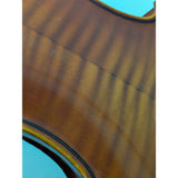 1/2 Size Musima Hungary Violin C. Meisel Faux Flame Model 6106 Carpathian Spruce/Maple